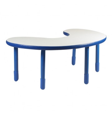 Angeles BaseLine Teacher / Kidney Table – Royal Blue with 18″ Legs & FREE SHIPPING - kidney-table-royal-blue-360x365.jpg